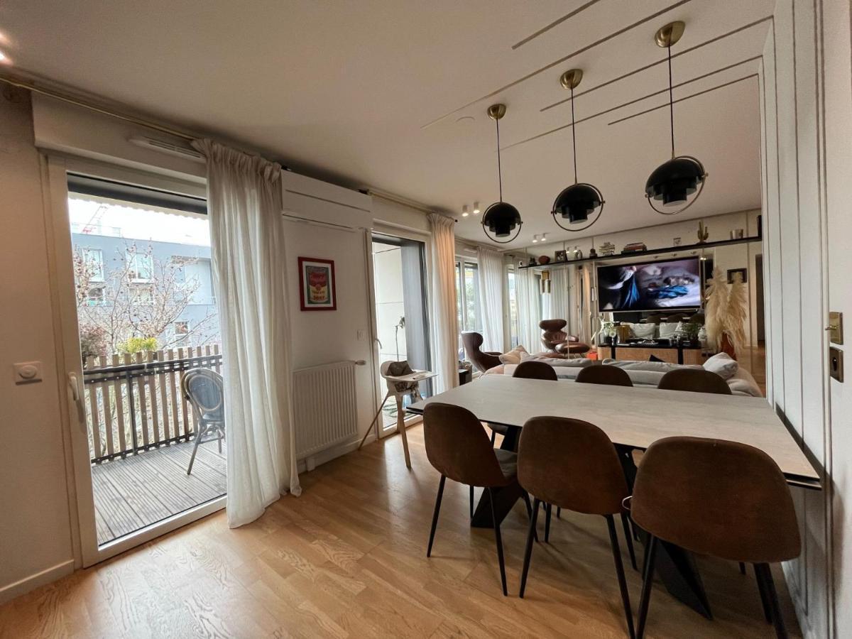 Appartement Luxueux Climatise Avec Terrasse, 6 Couchages - 17Eme Arrondissement De Paris Clichy Luaran gambar
